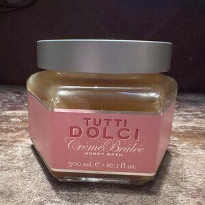 Bath and Body Works Tutti Dolci Creme Brulee Honey Bath 10.1 oz DISCONTINUED NEW